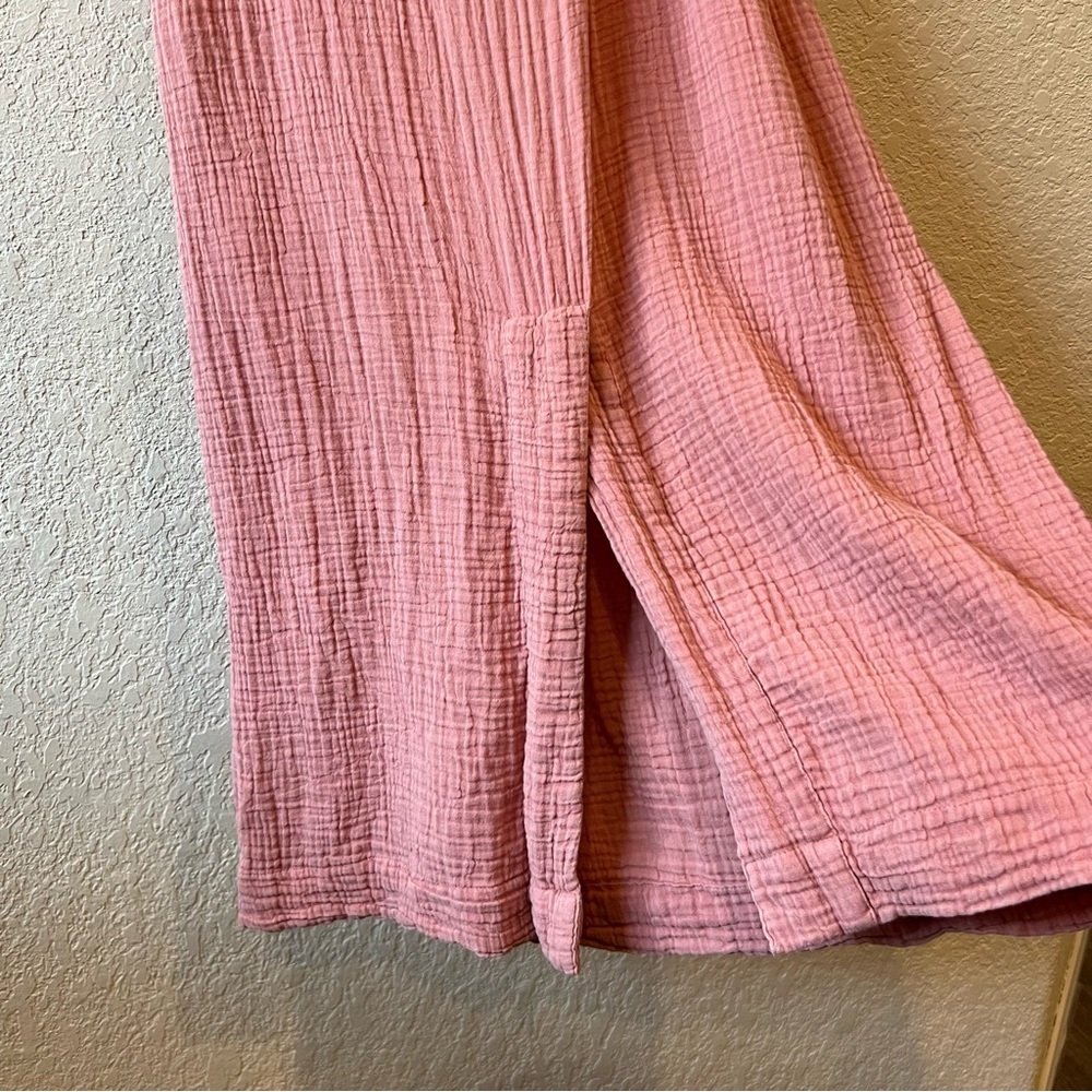 Faherty Pink Midi Dress - Picture 7 of 14